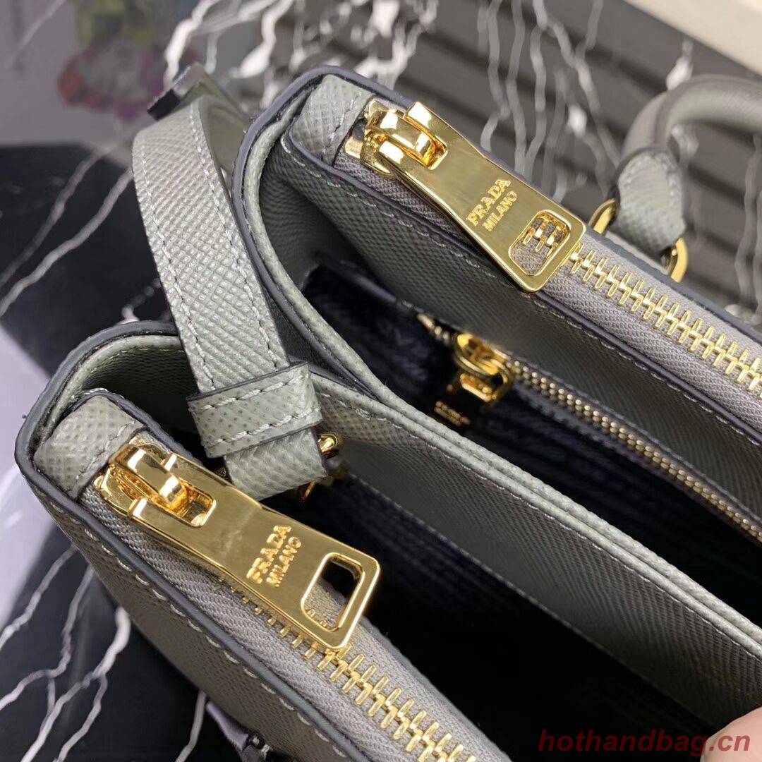 Prada Galleria Saffiano Leather Bag 1BA232 Grey Prada Galleria Saffiano Leather Bag 1BA232 Grey
