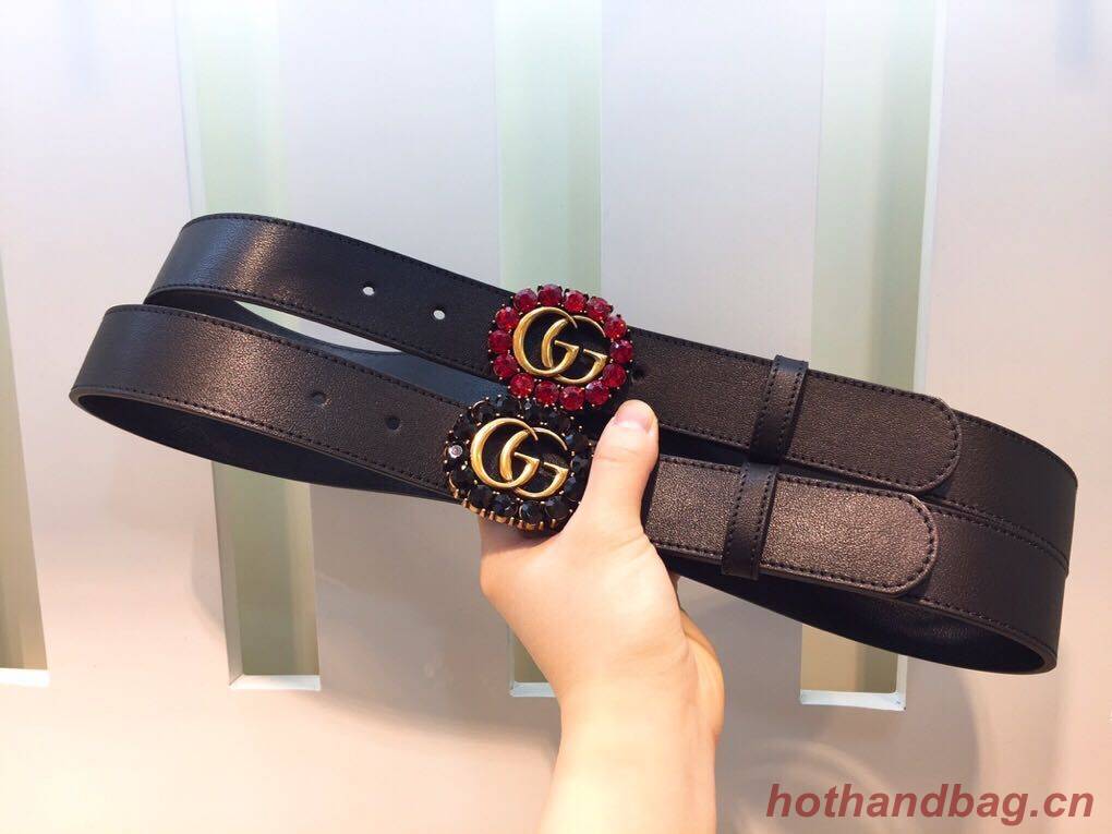 Gucci 2CM Leather Belt 414521 Black Gucci 2CM Leather Belt 414521 Black