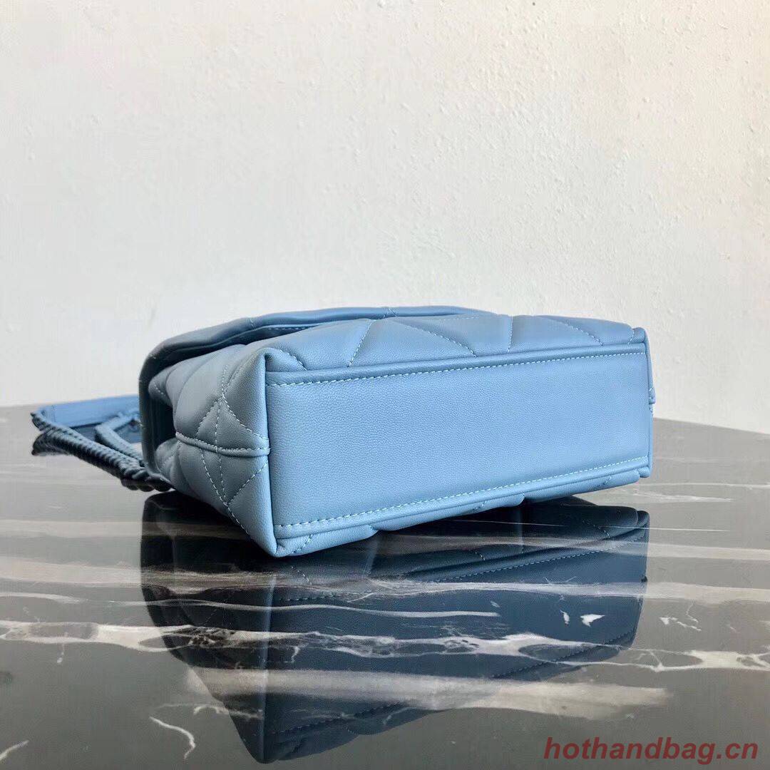 Small Prada Spectrum shoulder bag 1BD233 Blue Small Prada Spectrum shoulder bag 1BD233 Blue