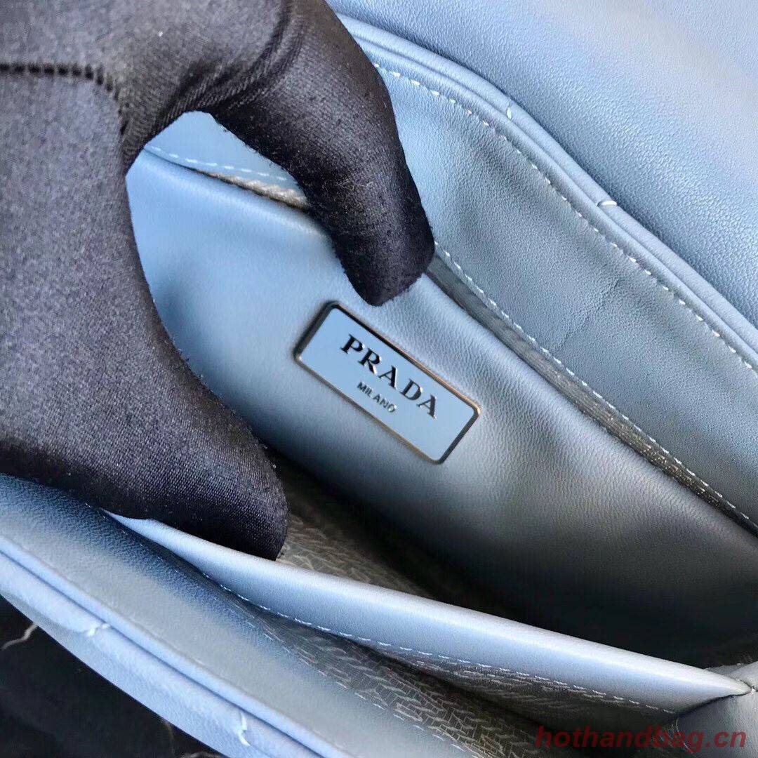 Small Prada Spectrum shoulder bag 1BD233 Blue Small Prada Spectrum shoulder bag 1BD233 Blue