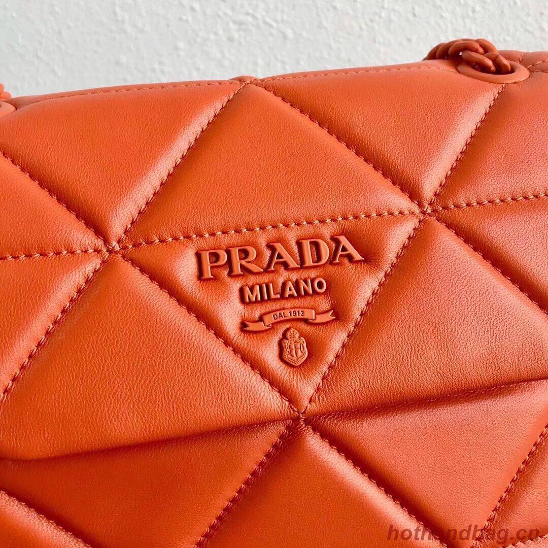 Small Prada Spectrum shoulder bag 1BD233 Orange Small Prada Spectrum shoulder bag 1BD233 Orange
