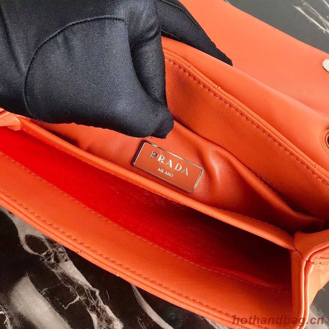 Small Prada Spectrum shoulder bag 1BD233 Orange Small Prada Spectrum shoulder bag 1BD233 Orange