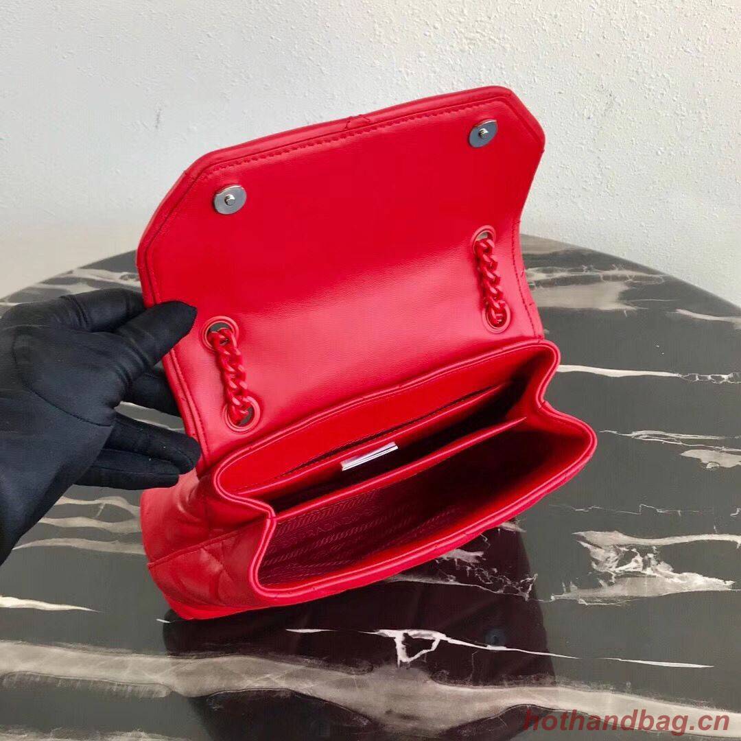 Small Prada Spectrum shoulder bag 1BD233 Red Small Prada Spectrum shoulder bag 1BD233 Red