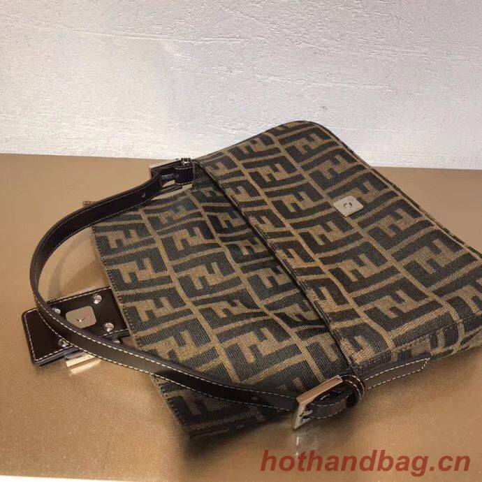 FENDI Vintage BAGUETTE Shoulder Bag 83018 Brown FENDI Vintage BAGUETTE Shoulder Bag 83018 Brown