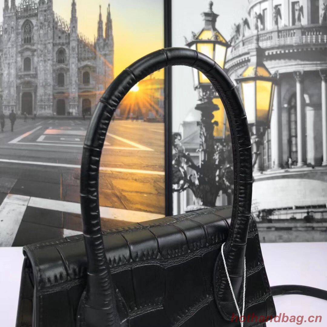 Jacquemus Original Leather Mini Top Handle Bag J8088 Black Jacquemus Original Leather Mini Top Handle Bag J8088 Black