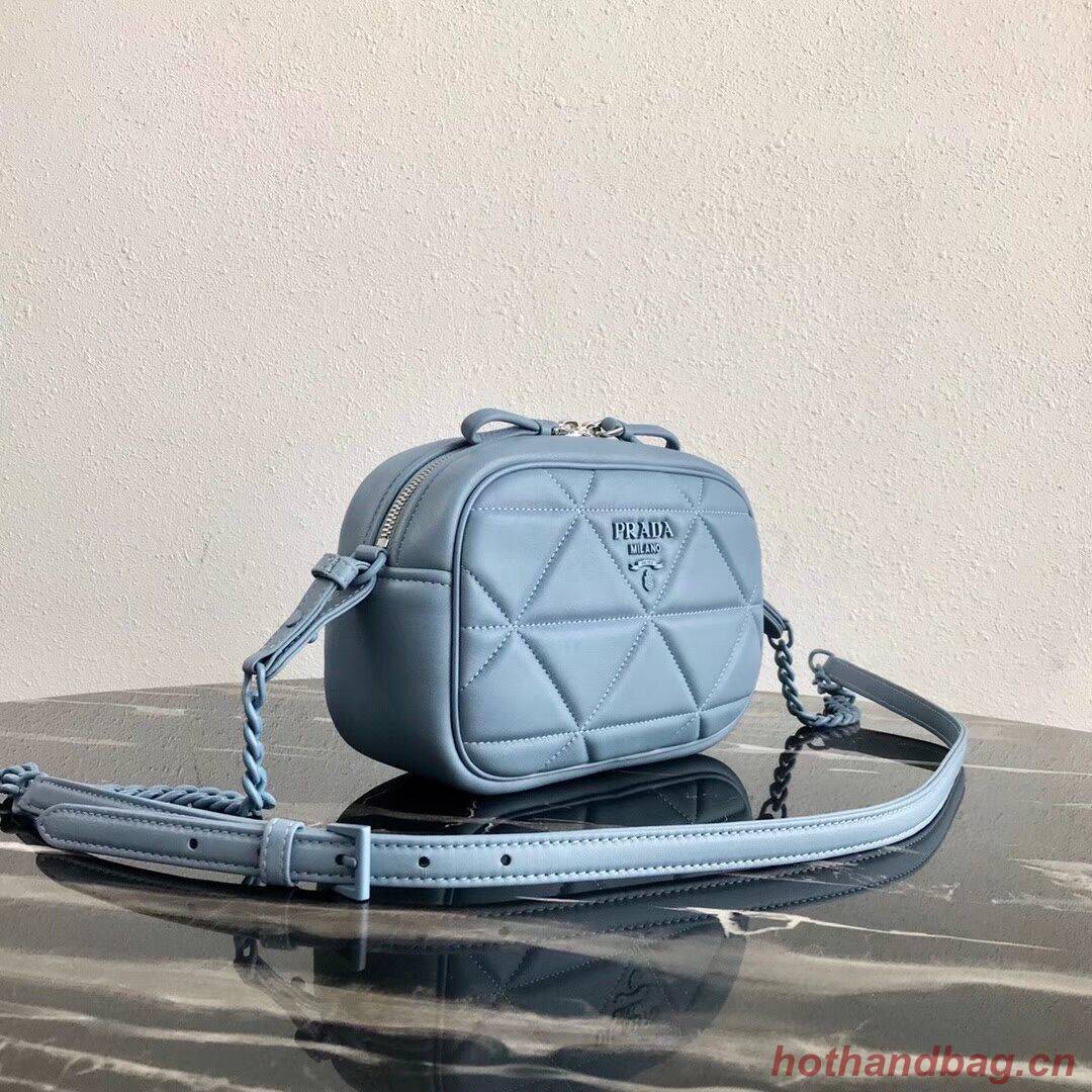 Prada Spectrum shoulder bag 1BH141 light blue Prada Spectrum shoulder bag 1BH141 light blue