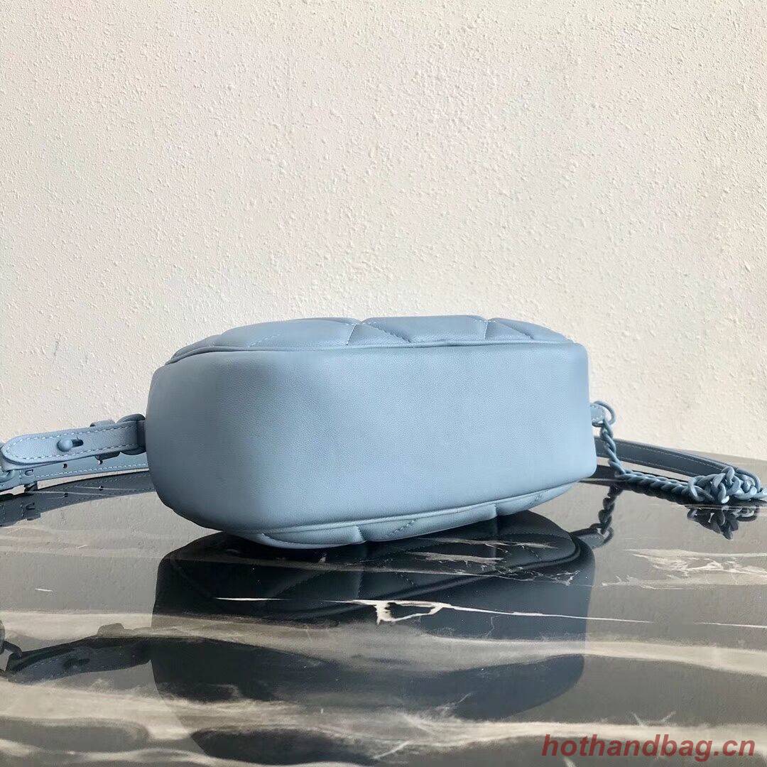 Prada Spectrum shoulder bag 1BH141 light blue Prada Spectrum shoulder bag 1BH141 light blue