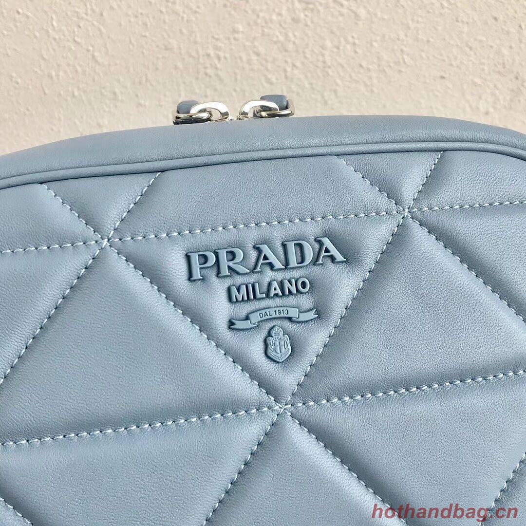 Prada Spectrum shoulder bag 1BH141 light blue Prada Spectrum shoulder bag 1BH141 light blue