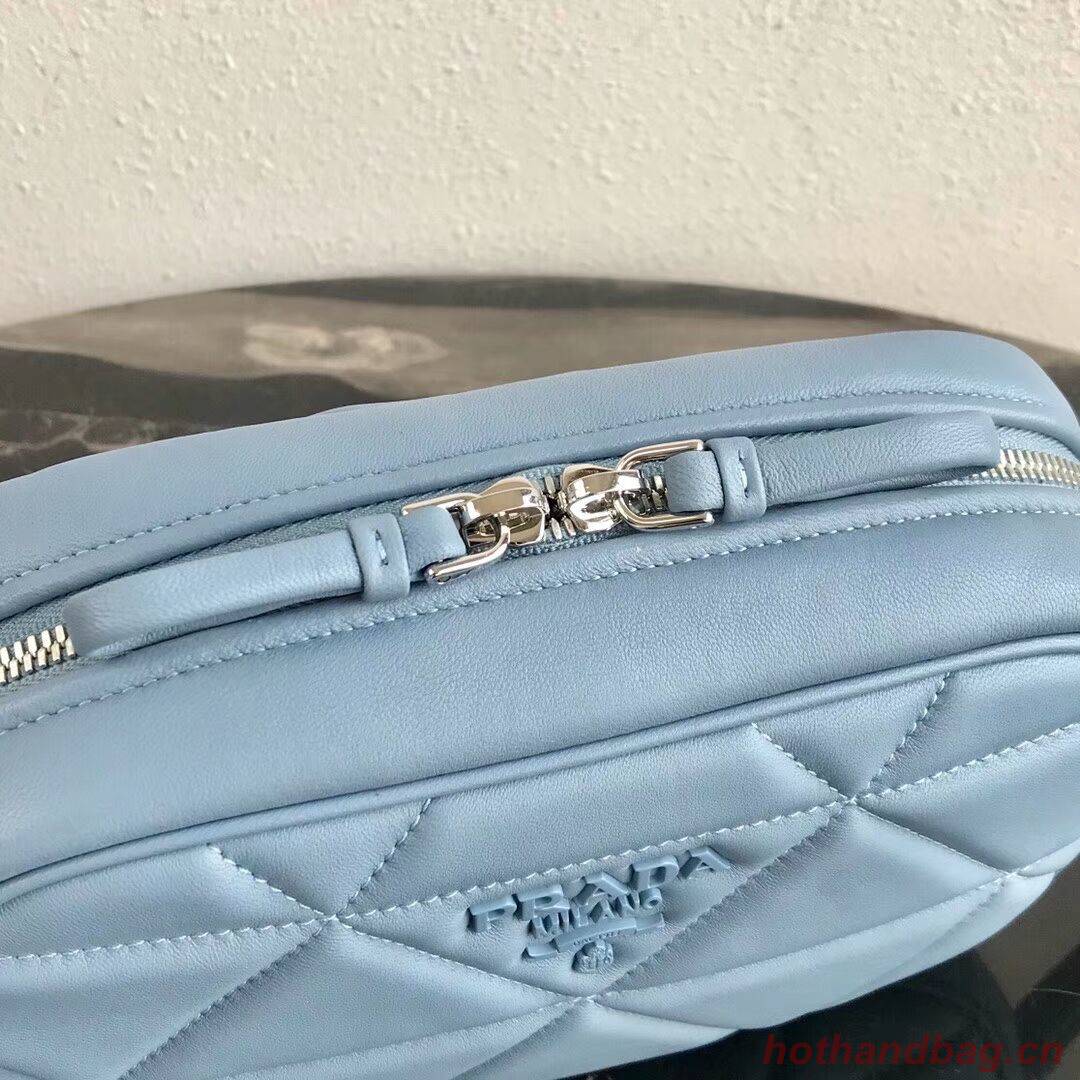 Prada Spectrum shoulder bag 1BH141 light blue Prada Spectrum shoulder bag 1BH141 light blue