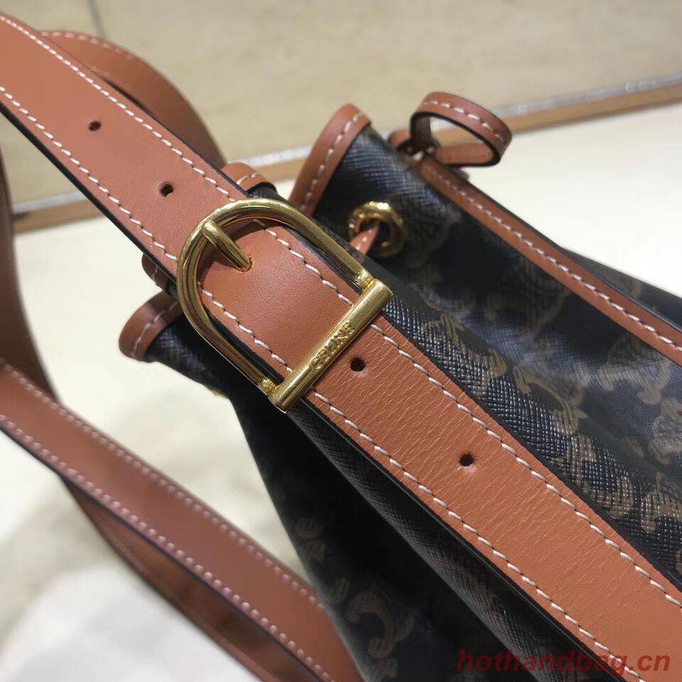 Celine SMALL BUCKET BAG CL01142 tan Celine SMALL BUCKET BAG CL01142 tan