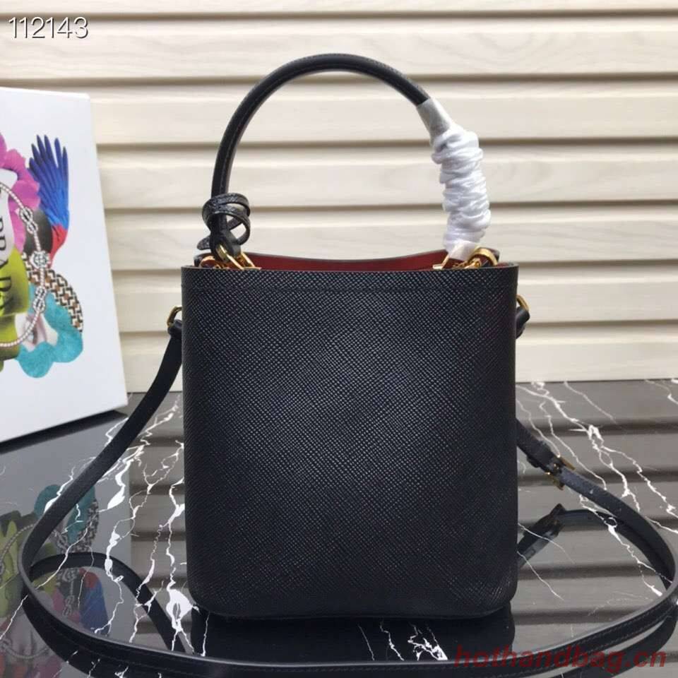 Prada Panier small Original Saffiano Bag 1BA217 Black Prada Panier small Original Saffiano Bag 1BA217 Black