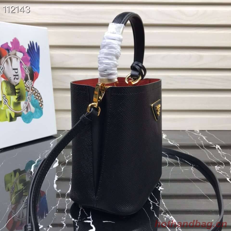 Prada Panier small Original Saffiano Bag 1BA217 Black Prada Panier small Original Saffiano Bag 1BA217 Black