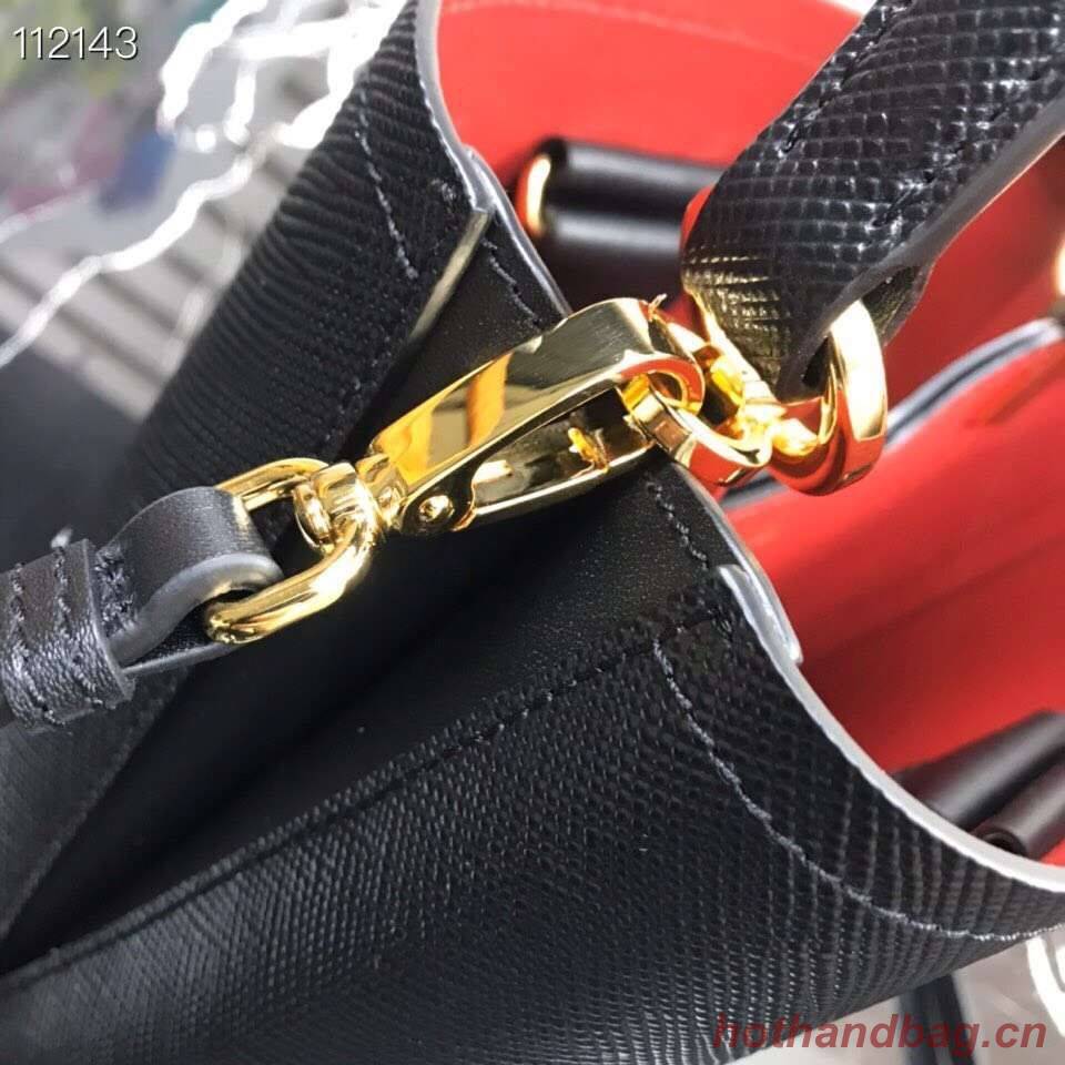 Prada Panier small Original Saffiano Bag 1BA217 Black Prada Panier small Original Saffiano Bag 1BA217 Black