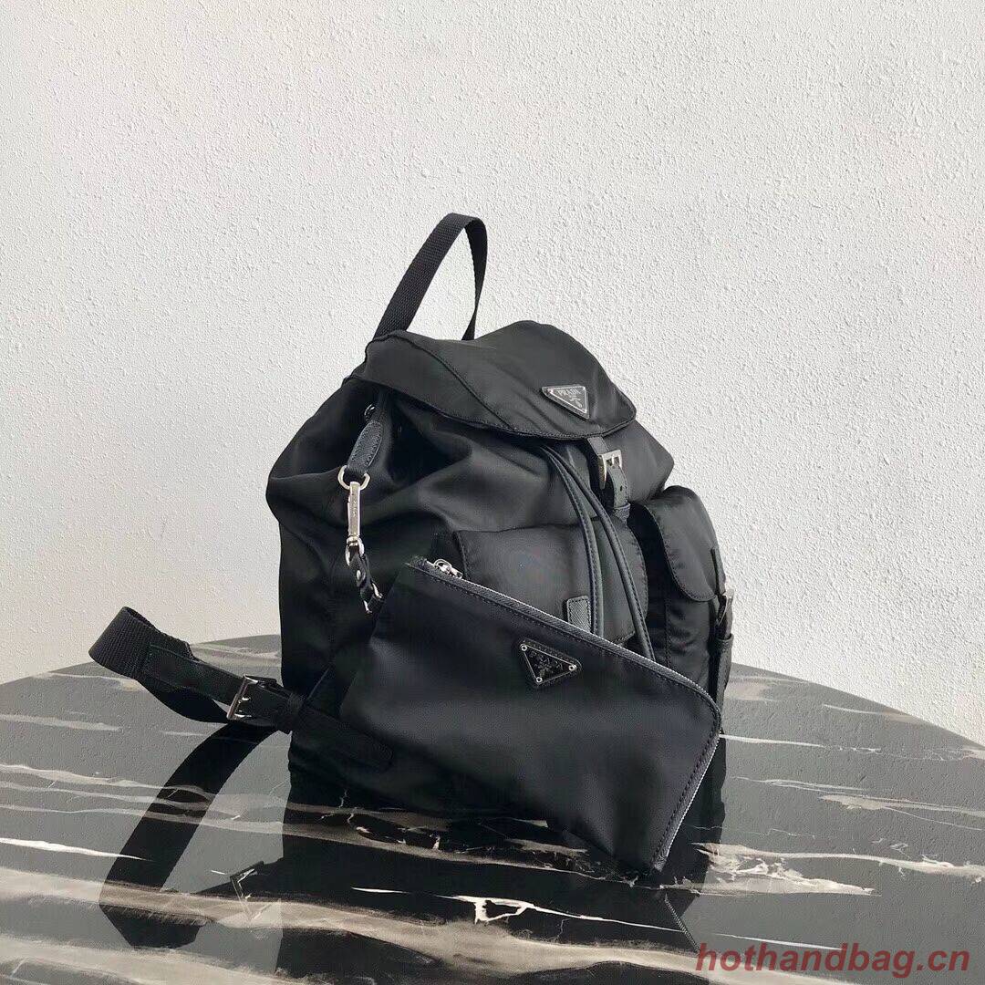 Prada Nylon backpack 1BZ811 black Prada Nylon backpack 1BZ811 black