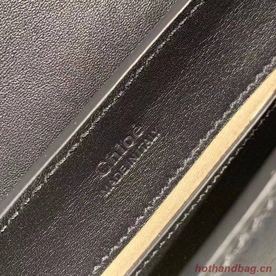 Chloe Original Leather Belt Bag 3S036 black Chloe Original Leather Belt Bag 3S036 black