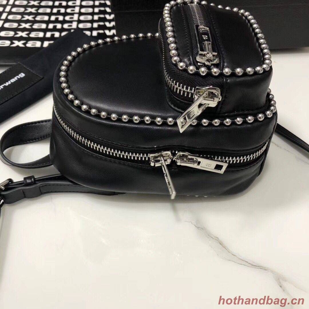 Alexander Wang leather Mini knapsack 0003 black Alexander Wang leather Mini knapsack 0003 black