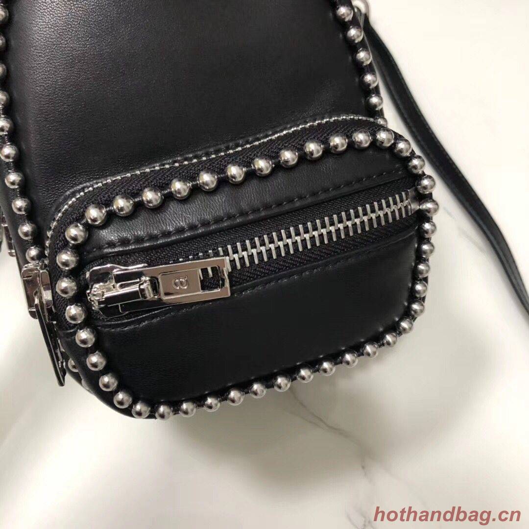 Alexander Wang leather Mini knapsack 0003 black Alexander Wang leather Mini knapsack 0003 black