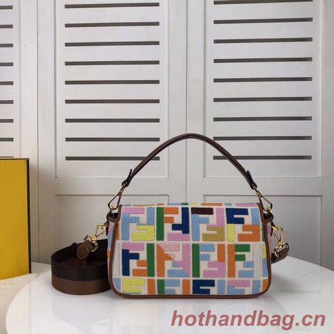 FENDI fabric bag F0386 Rainbow FENDI fabric bag F0386 Rainbow