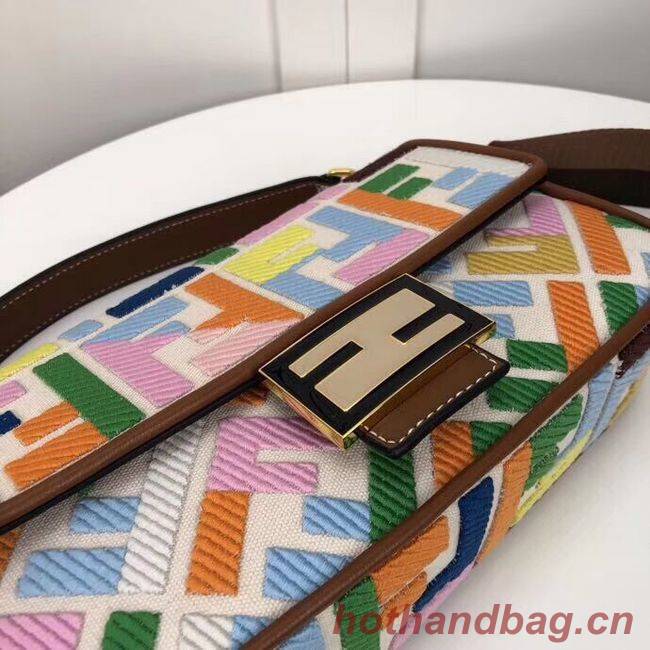 FENDI fabric bag F0386 Rainbow FENDI fabric bag F0386 Rainbow