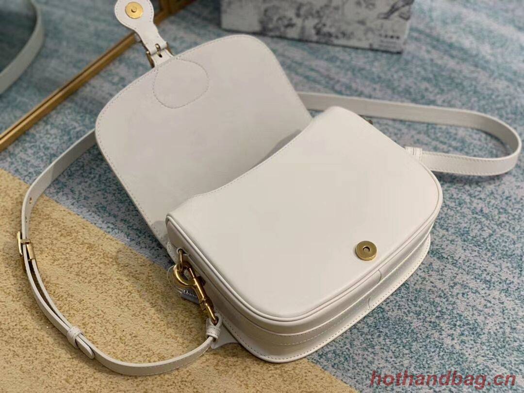 MEDIUM DIOR BOBBY BAG Box Calfskin M9319 white MEDIUM DIOR BOBBY BAG Box Calfskin M9319 white