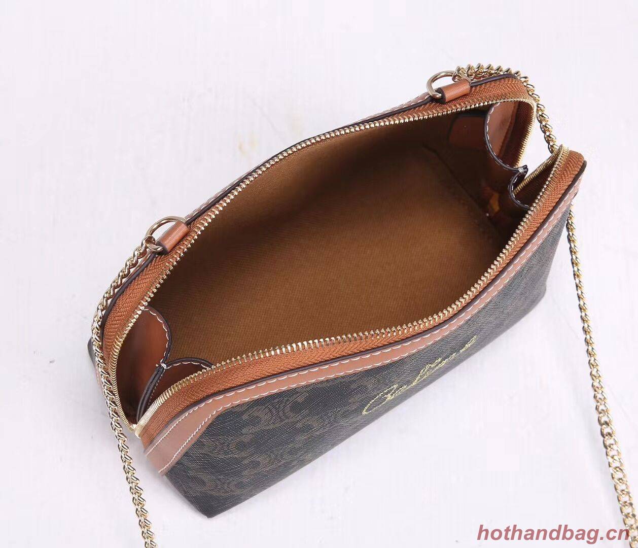 Celine COATED CANVAS CL00382 brown Celine COATED CANVAS CL00382 brown