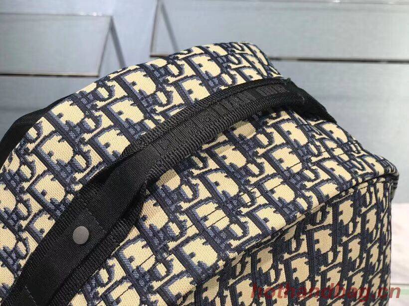 Dior original canvas knapsack CR2025 blue Dior original canvas knapsack CR2025 blue