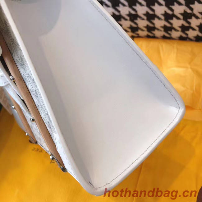 Goyard mini saigon tote bag 55632 white