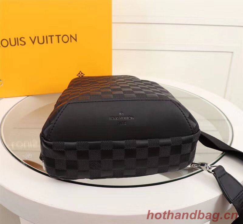 Louis Vuitton AVENUE SLING Original Leather Bag N41719 Black Louis Vuitton AVENUE SLING Original Leather Bag N41719 Black