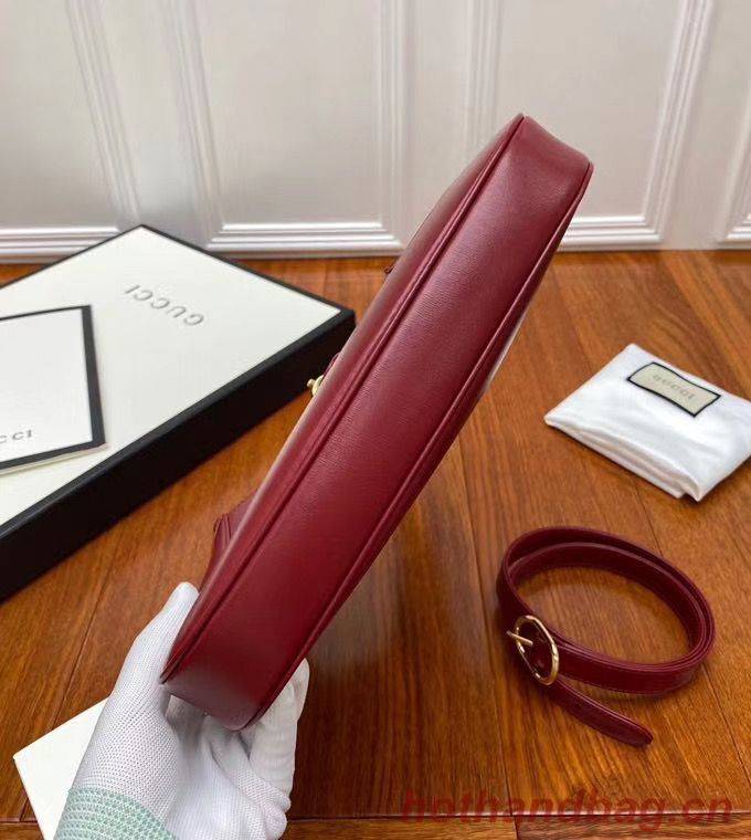 Gucci Jackie 1961 small hobo bag 636709 Red Gucci Jackie 1961 small hobo bag 636709 Red