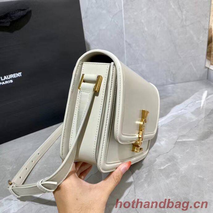 SOLFERINO MEDIUM SATCHEL IN BOX SAINT LAURENT LEATHER Y63435 white SOLFERINO MEDIUM SATCHEL IN BOX SAINT LAURENT LEATHER Y63435 white