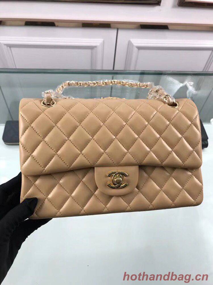 Chanel 2.55 Series Flap Bags Original A1112 Apricot