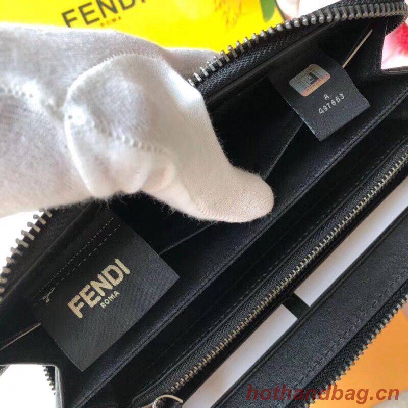 Fendi Wallet FD4326 Black Fendi Wallet FD4326 Black