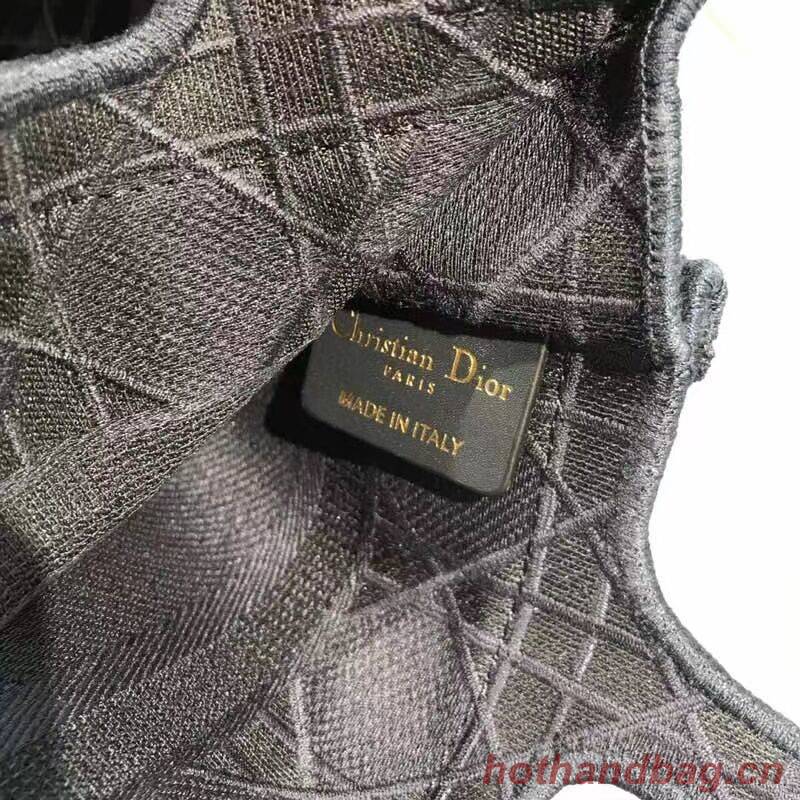 MINI DIOR BOOK TOTE blue Cannage Embroidered Velvet S5475Z MINI DIOR BOOK TOTE blue Cannage Embroidered Velvet S5475Z