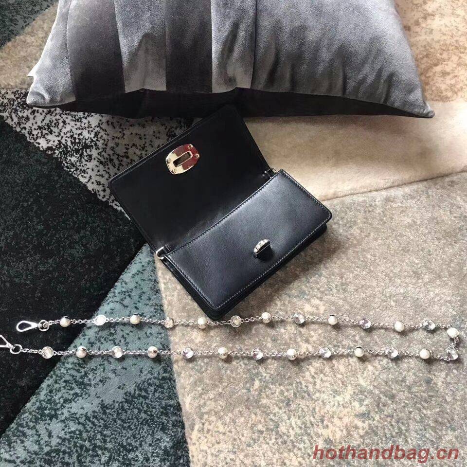 miu miu Matelasse Nappa Leather Shoulder Bag 5DH044A black miu miu Matelasse Nappa Leather Shoulder Bag 5DH044A black