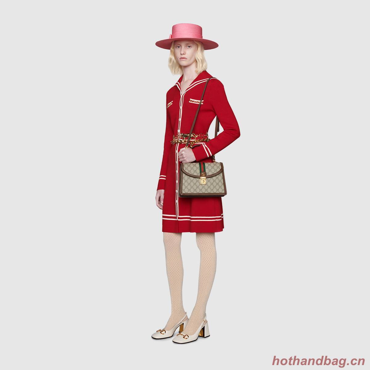 Gucci Ophidia small top handle bag with Web 651055 brown Gucci Ophidia small top handle bag with Web 651055 brown