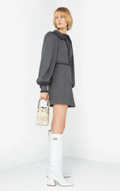 FENDI MON TRESOR beige leather mini-bag 8BS010 FENDI MON TRESOR beige leather mini-bag 8BS010