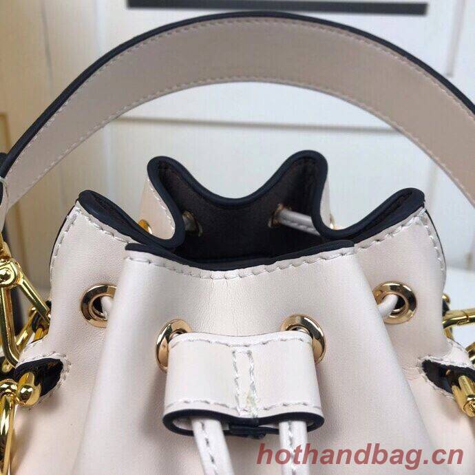 FENDI MON TRESOR beige leather mini-bag 8BS010 FENDI MON TRESOR beige leather mini-bag 8BS010