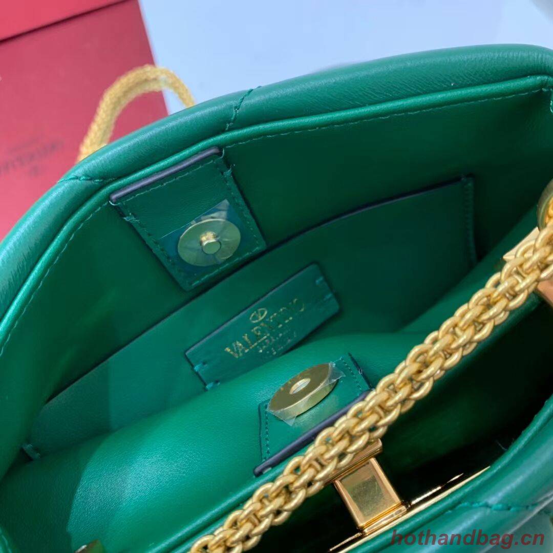 Valentino medium Garavani Roman Stud V1198 green Valentino medium Garavani Roman Stud V1198 green