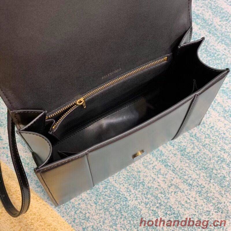 Balenciaga HOURGLASS MEDIUM TOP HANDLE BAG B108892 black Balenciaga HOURGLASS MEDIUM TOP HANDLE BAG B108892 black