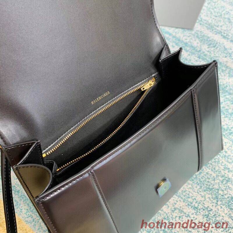 Balenciaga HOURGLASS MEDIUM TOP HANDLE BAG B108892 black Balenciaga HOURGLASS MEDIUM TOP HANDLE BAG B108892 black