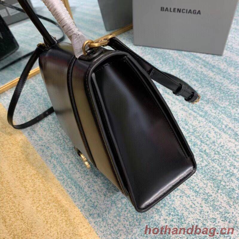 Balenciaga HOURGLASS MEDIUM TOP HANDLE BAG B108892 black Balenciaga HOURGLASS MEDIUM TOP HANDLE BAG B108892 black