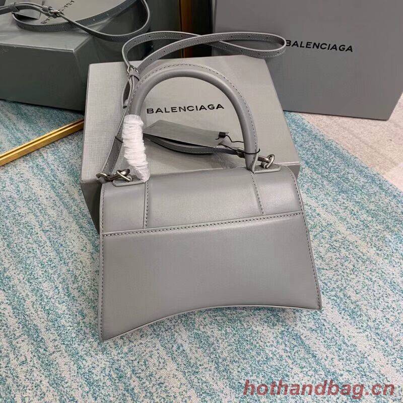 Balenciaga HOURGLASS SMALL TOP HANDLE BAG B108895-1 grey Balenciaga HOURGLASS SMALL TOP HANDLE BAG B108895-1 grey