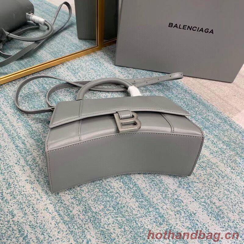 Balenciaga HOURGLASS SMALL TOP HANDLE BAG B108895-1 grey Balenciaga HOURGLASS SMALL TOP HANDLE BAG B108895-1 grey