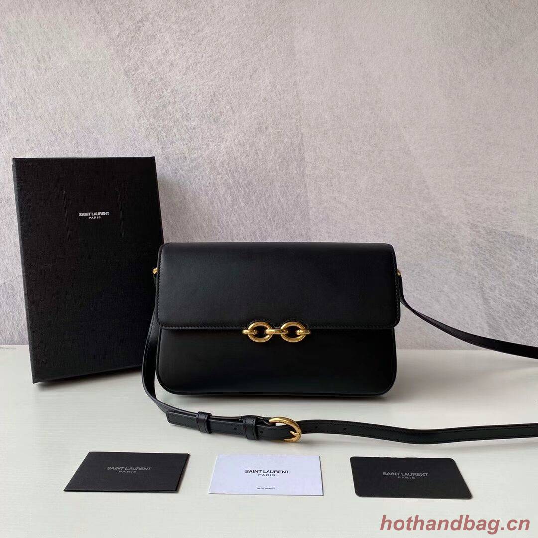 YSL LE MAILLON SATCHEL IN SMOOTH LEATHER 6497952 black YSL LE MAILLON SATCHEL IN SMOOTH LEATHER 6497952 black