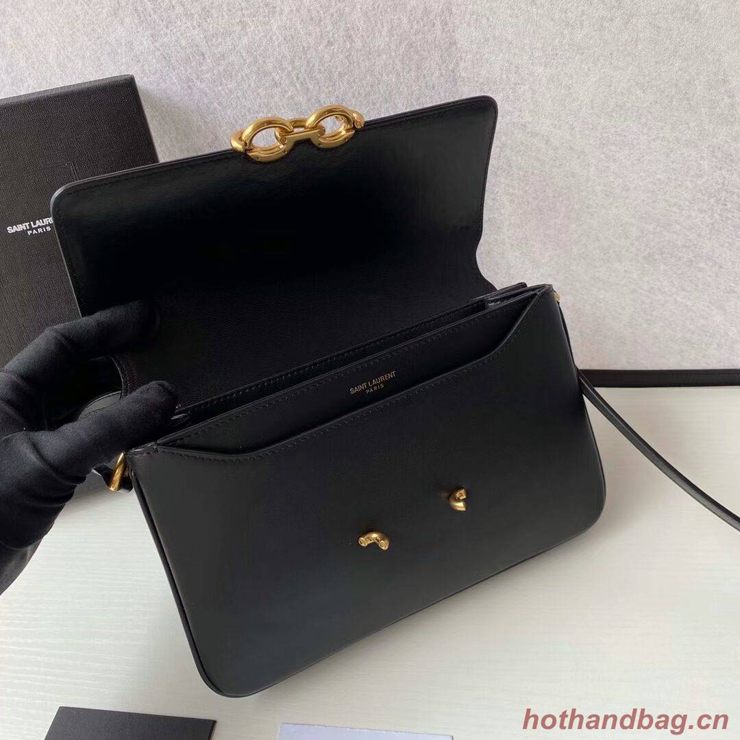 YSL LE MAILLON SATCHEL IN SMOOTH LEATHER 6497952 black YSL LE MAILLON SATCHEL IN SMOOTH LEATHER 6497952 black