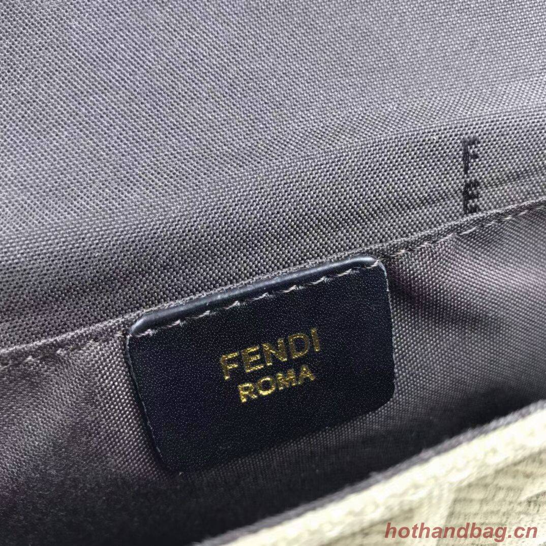 FENDI fabric bag F1230 green FENDI fabric bag F1230 green