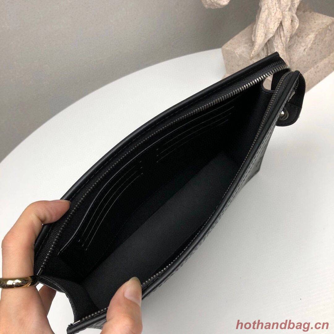 Louis Vuitton Monogram Eclipse POCHETTE VOYAGE MM M61692 Black Louis Vuitton Monogram Eclipse POCHETTE VOYAGE MM M61692 Black