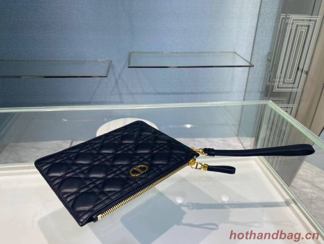 SMALL DIOR CARO DAILY POUCH S5085U BLACK SMALL DIOR CARO DAILY POUCH S5085U BLACK