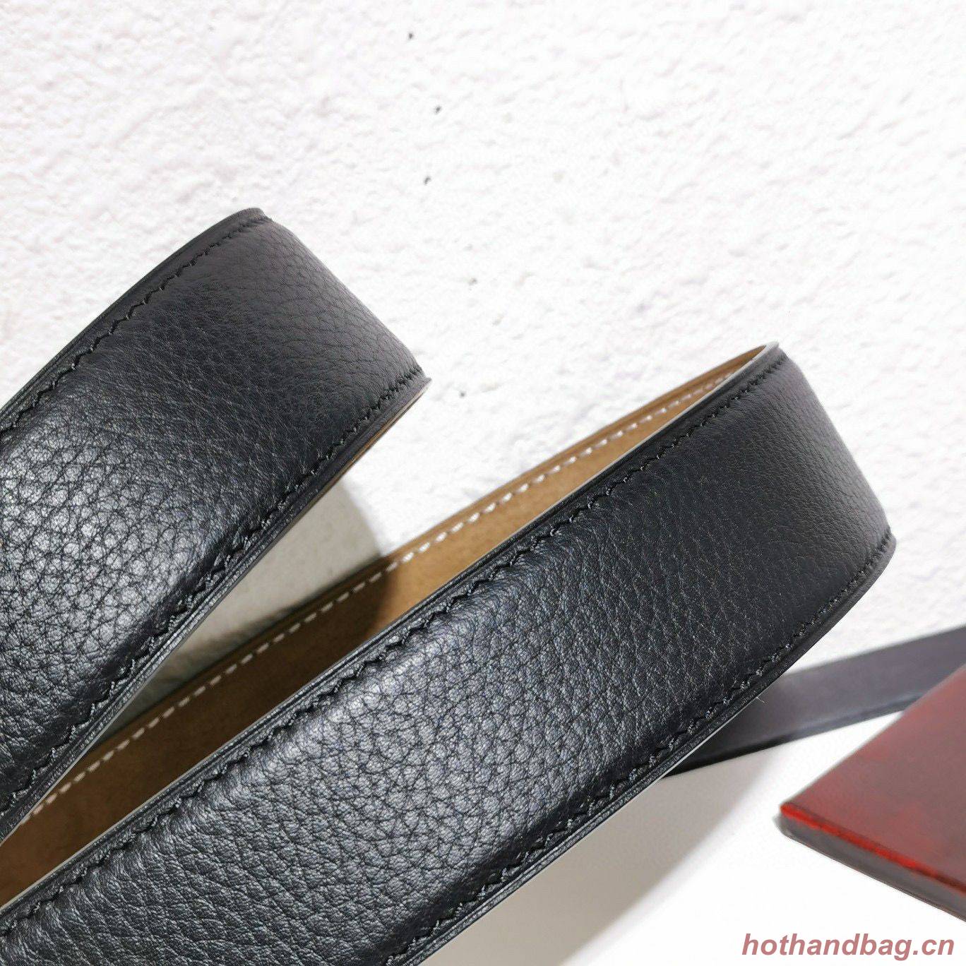Louis Vuitton Leather Belt 38MM M0199 Black Louis Vuitton Leather Belt 38MM M0199 Black