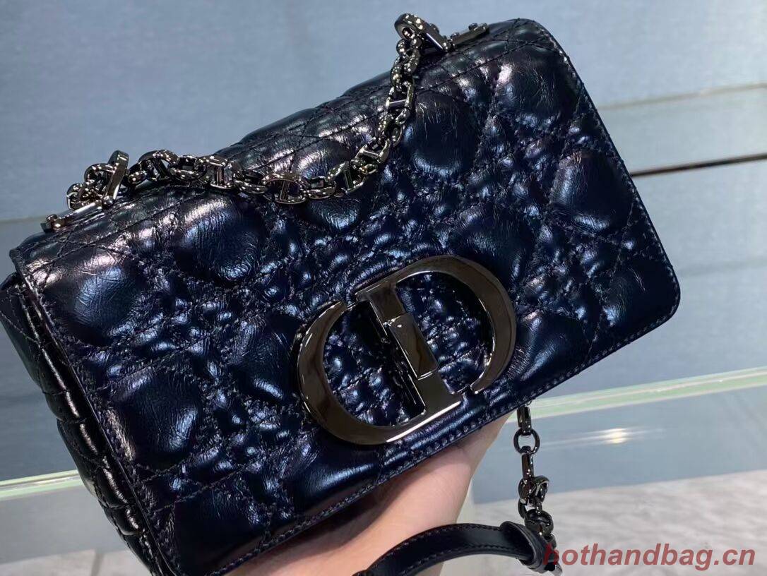SMALL DIOR CARO BAG Gradient Cannage Imported wax skin M9241 black SMALL DIOR CARO BAG Gradient Cannage Imported wax skin M9241 black
